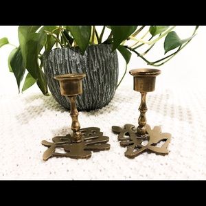 Vintage candle holder/sticks